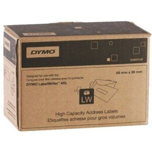 Dymo S0947410, 89mm x 28mm, biele adresné papierové štítky