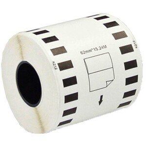 Brother DK-22212, 62mm x 15,24m, biela, kompatibilná filmová role