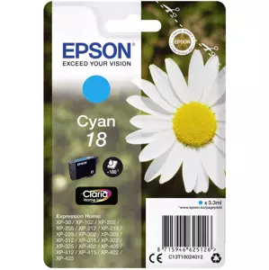 Epson 18 C13T18024012 azúrová (cyan) originálna cartridge