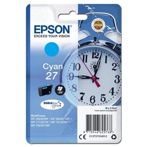 Epson T27024012, 27 azúrová (cyan) originálna cartidge