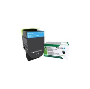 Lexmark 71B20C0 azúrový (cyan) originálny toner