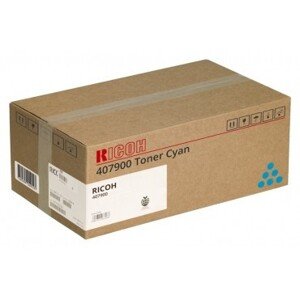 Ricoh 407900 azúrový (cyan) originálny toner