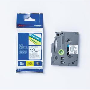Brother TZ-MQ531 / TZe-MQ531, 12mm x4 m, čierna tlač/modrý podklad, originálna páska