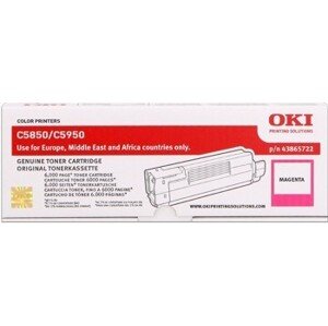 OKI 43865722 purpurový (magenta) originálny toner