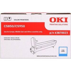 OKI 43870023 azúrový (cyan) originálna valcová jednotka