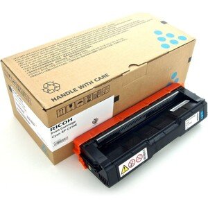 Ricoh 406349, 407641 azúrový (cyan) originální toner