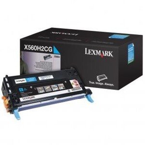 Lexmark X560H2CG azúrový (cyan) originálny toner