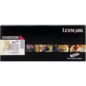 Lexmark originální developer 0C540X33G, magenta, 30000 str., Lexmark X544x