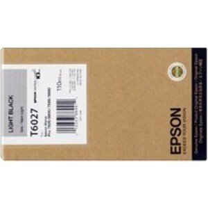 Epson T602700 svetle čierna (light black) originálna cartridge