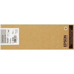 Epson T636700 svetle čierna (light black) originálna cartridge