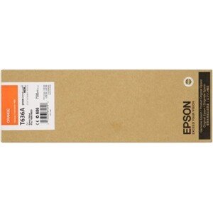 Epson T636A00 oranžová (orange) originálna cartridge