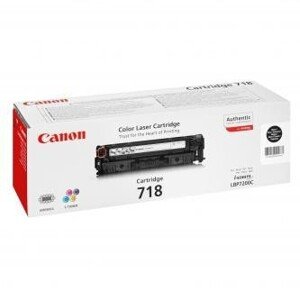 Canon CRG-718 čierný (black) originálný toner