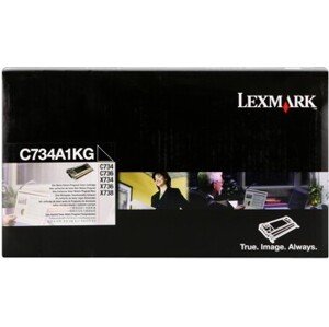 Lexmark C734A1KG čierný (black) originálny toner