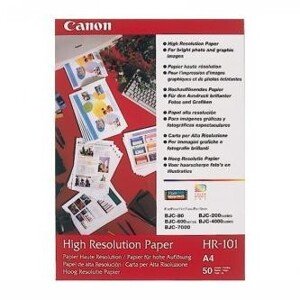 Canon High Resolution Paper HR-101 1033A002, 106 g/m2, A4, 50ks, speciálně vyhlazený, biely, foto papier