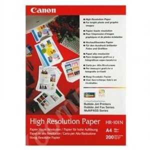 Canon High Resolution Paper HR-101 1033A001, 106 g/m2, A4, 200ks, speciálně vyhlazený, biely, foto papier