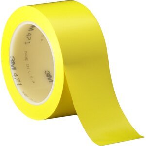 3M 471 PVC lepiaca páska, 75 mm x 33 m, žltá