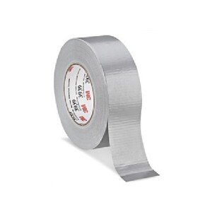 3M 3939 Duct Tape, textilná páska strieborná, 48 mm x 54,8 m
