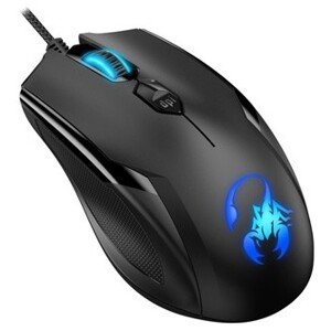 Genius Myš X-1 600 31040006400, 3200DPI, optická, 4tl., drátová USB, černá