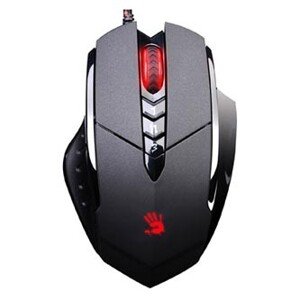 A4Tech Myš Bloody V7 V7M, 3200DPI, optická, 7tl., drátová USB, černá, herní, V-Track, LAGLESS SHOTING, CORE 2