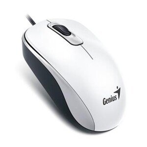 Genius Myš DX-110 31010116109, 1000DPI, optická, 3tl., drátová USB, bílá