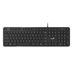 Genius Slimstar M200 31310019403, klávesnice CZ/SK, klasická, tichá typ drátová (USB), černá, ne