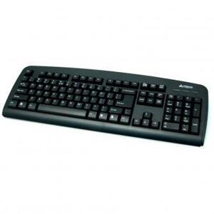 A4Tech KB-720 KB-720 USB BLAC, klávesnice CZ, klasická, drátová (USB), černá