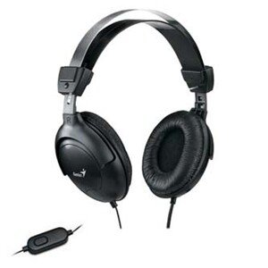 Genius HS-M505X 31710058101, sluchátka s mikrofonem, černá, 3.5 mm jack