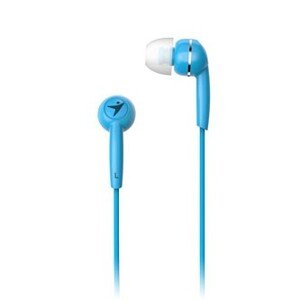 Genius HS-M320 31710005414, sluchátka, bez ovládání hlasitosti, modré, špuntová typ 3.5 mm jack