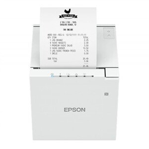 Epson TM-m30III C31CK50111 pokladničná tlačiareň, USB, USB-C, Ethernet, 8 dots/mm (203 dpi), cutter, white