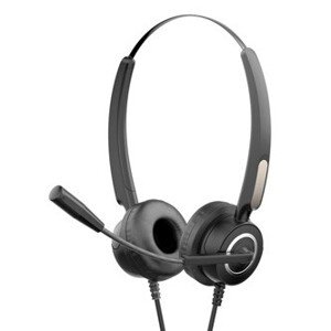 HP DHE-8000 9NG11AA, Call Center headset, ovládání hlasitosti, černá, USB (2.0)
