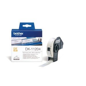 Brother DK-11204, 17mm x 54mm, originálna papierová role