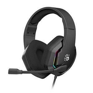 A4Tech Bloody G260 G260-BK, sluchátka s mikrofonem, ovládání hlasitosti, černá, herní sluchátka, USB