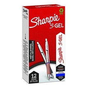 Sharpie 2162642, gélové pero S-Gel Metal, modré, 12ks, 0.7mm
