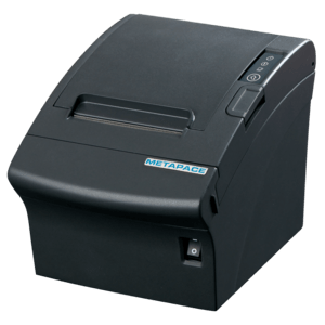 Metapace T-3III META-T3IIIBUES pokladničná tlačiareň, cutter, USB, Ethernet, kit (USB), black