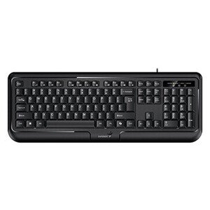 Genius KB-118 II COPILOT 31310051411, klávesnice CZ/SK, klasická, voděodolná typ drátová (USB), černá