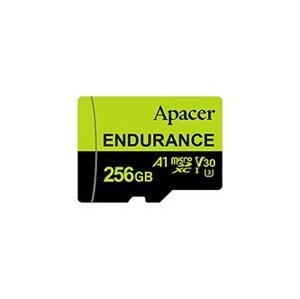 Apacer paměťová Endurance V30 A1, 256GB, micro SDXC, AP256GEDM1D09-R, UHS-I U3 (Class 10)