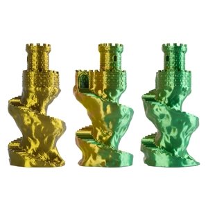 Spectrum 81424 ReFill filament, PLA Magic SILK, 1kg, 1.75mm, AMBER LEAF