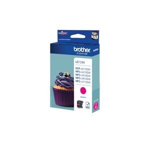 Brother LC-123M purpurová (magenta) originálna cartridge