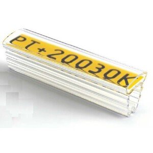 Partex PT+10030A návlečka 30mm, 200ks, (2,5 5,0 mm), PT průsvitné pouzdro na štítky