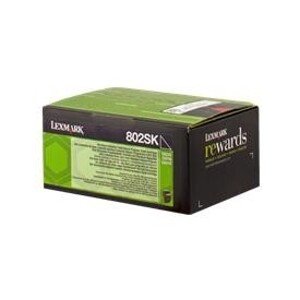 Lexmark 80C2SK0 čierný (black) originálny toner