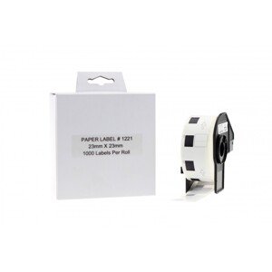 Brother DK-11221, 23mm x 23mm, kompatibilná role etikiet