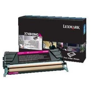 Lexmark X748H3MG purpurová (magenta) originálny toner