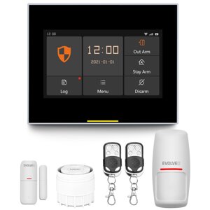 EVOLVEO Alarmex Pro, inteligentný bezdrôtový alarm Wi-Fi/GSM