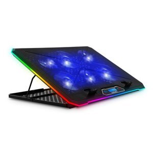 EVOLVEO Ania 9 RGB, nastaviteľný stojan na notebook