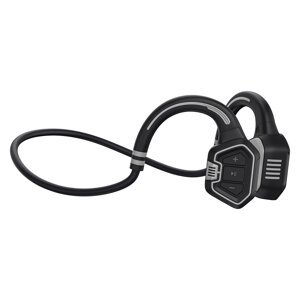 EVOLVEO BoneSwim MP3 16GB, bezdrôtové slúchadlá na lícne kosti, sivá