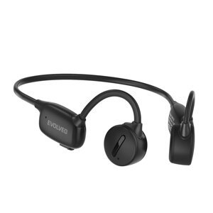 EVOLVEO BoneSwim Pro MP3 32GB, bezdrôtové slúchadlá na lícne kosti, čierne