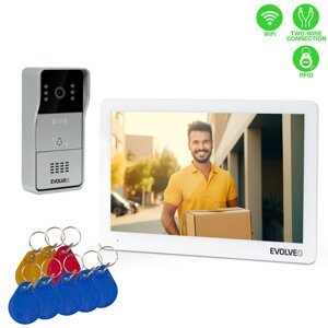 EVOLVEO DoorPhone 10-2W - 2-vodičový videotelefón s 32 GB pamäťou