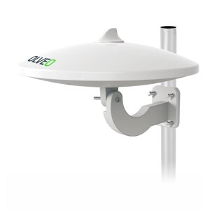 EVOLVEO Jade 1, aktívna vonkajšia anténa FM/DAB+/DVB-T2, filter LTE, 4G, 5G