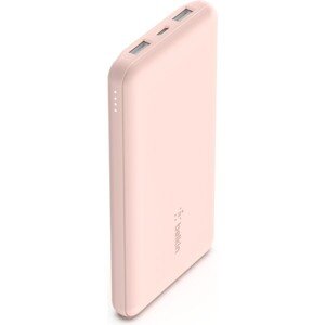 Belkin BOOST CHARGE USB-C powerbanka (15W), 10000mAh, ružová
