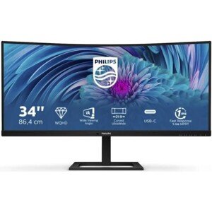 Philips 346E2CUAE USB-C zakrivený monitor 34'